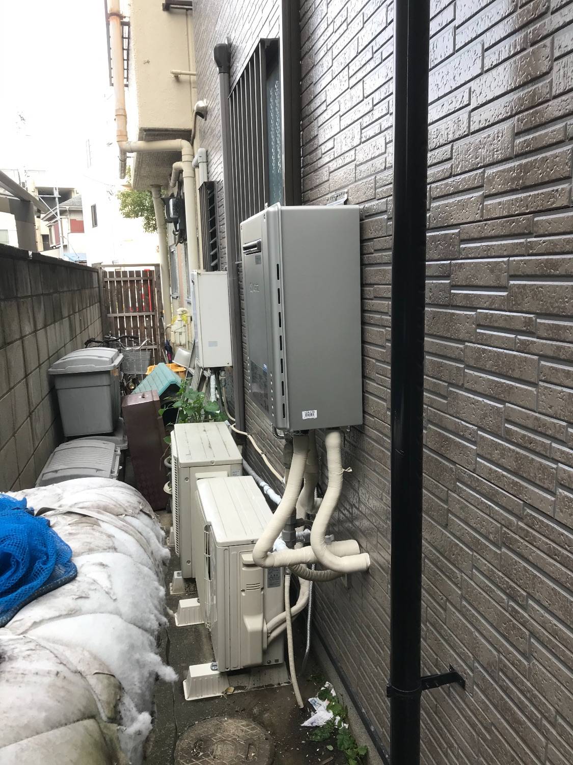 施工後 | 藤沢市周辺エリアのガス給湯器・電気温水器・エコキュート交換｜ 株式会社内藤商事