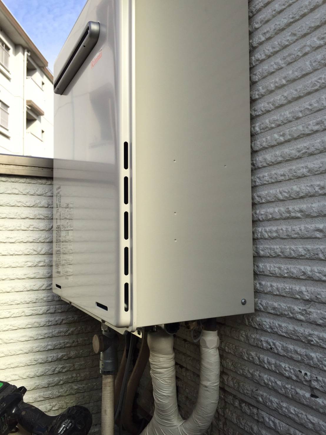 施工後 | 藤沢市周辺エリアのガス給湯器・電気温水器・エコキュート交換｜ 株式会社内藤商事