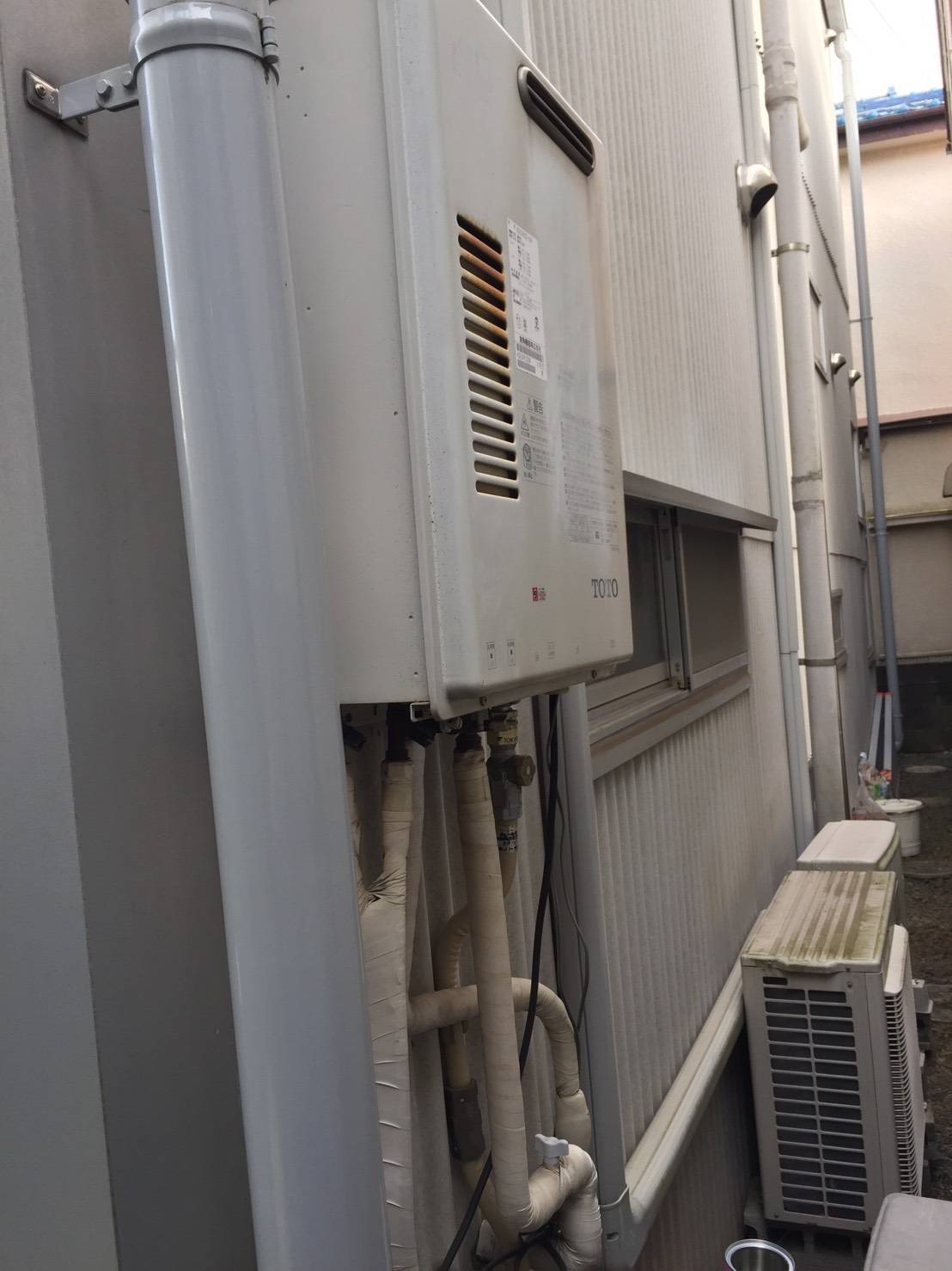 施工前 | 藤沢市周辺エリアのガス給湯器・電気温水器・エコキュート交換｜ 株式会社内藤商事