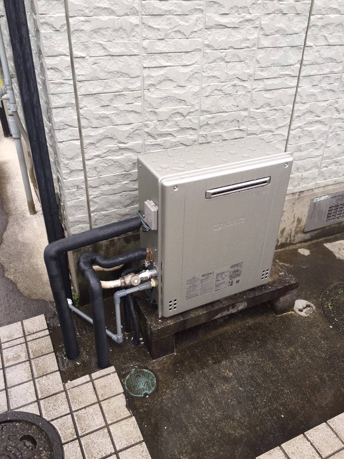 施工後 | 藤沢市周辺エリアのガス給湯器・電気温水器・エコキュート交換｜ 株式会社内藤商事