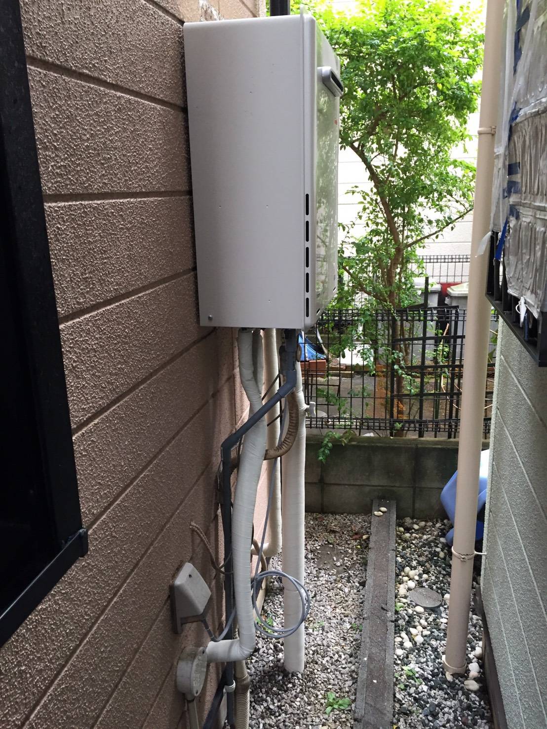 施工後 | 藤沢市周辺エリアのガス給湯器・電気温水器・エコキュート交換｜ 株式会社内藤商事