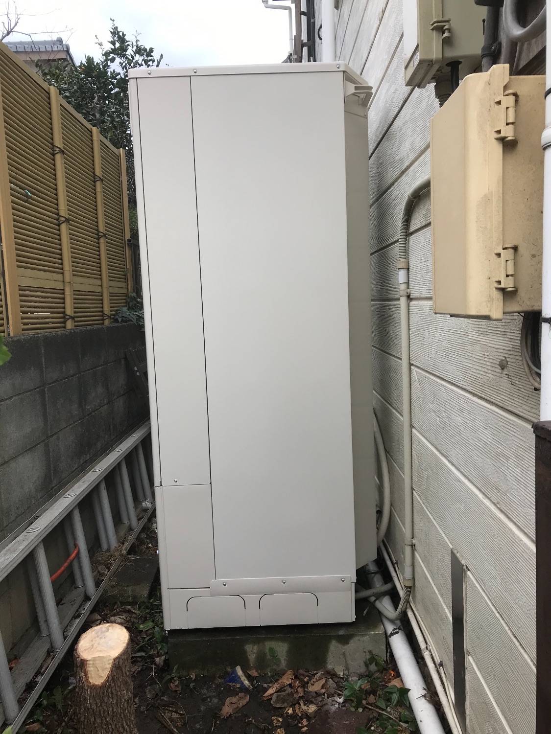 施工後 | 藤沢市周辺エリアのガス給湯器・電気温水器・エコキュート交換｜ 株式会社内藤商事