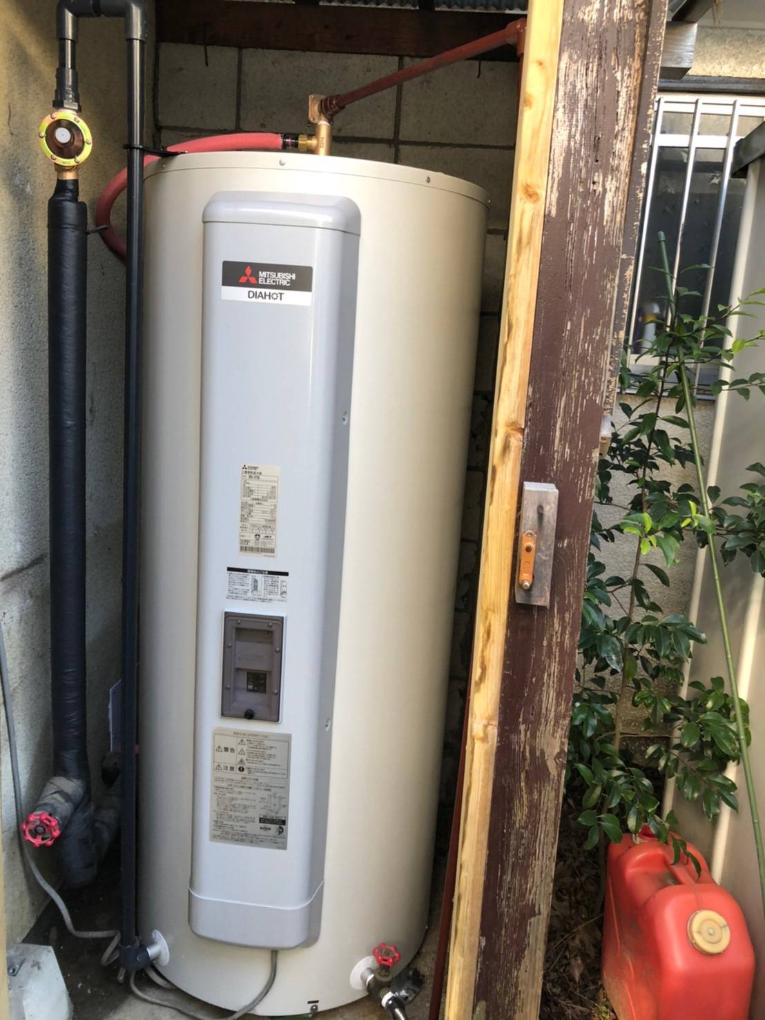 施工後 | 藤沢市周辺エリアのガス給湯器・電気温水器・エコキュート交換｜ 株式会社内藤商事