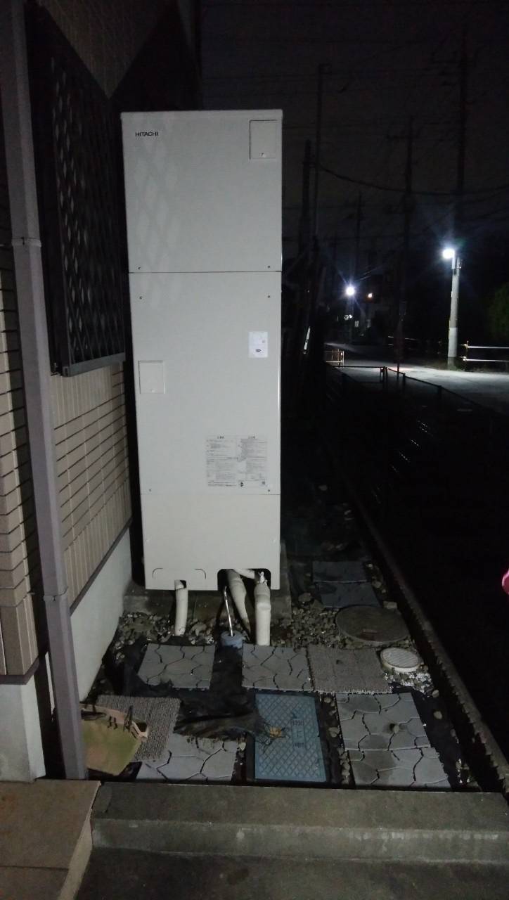 施工後 | 藤沢市周辺エリアのガス給湯器・電気温水器・エコキュート交換｜ 株式会社内藤商事