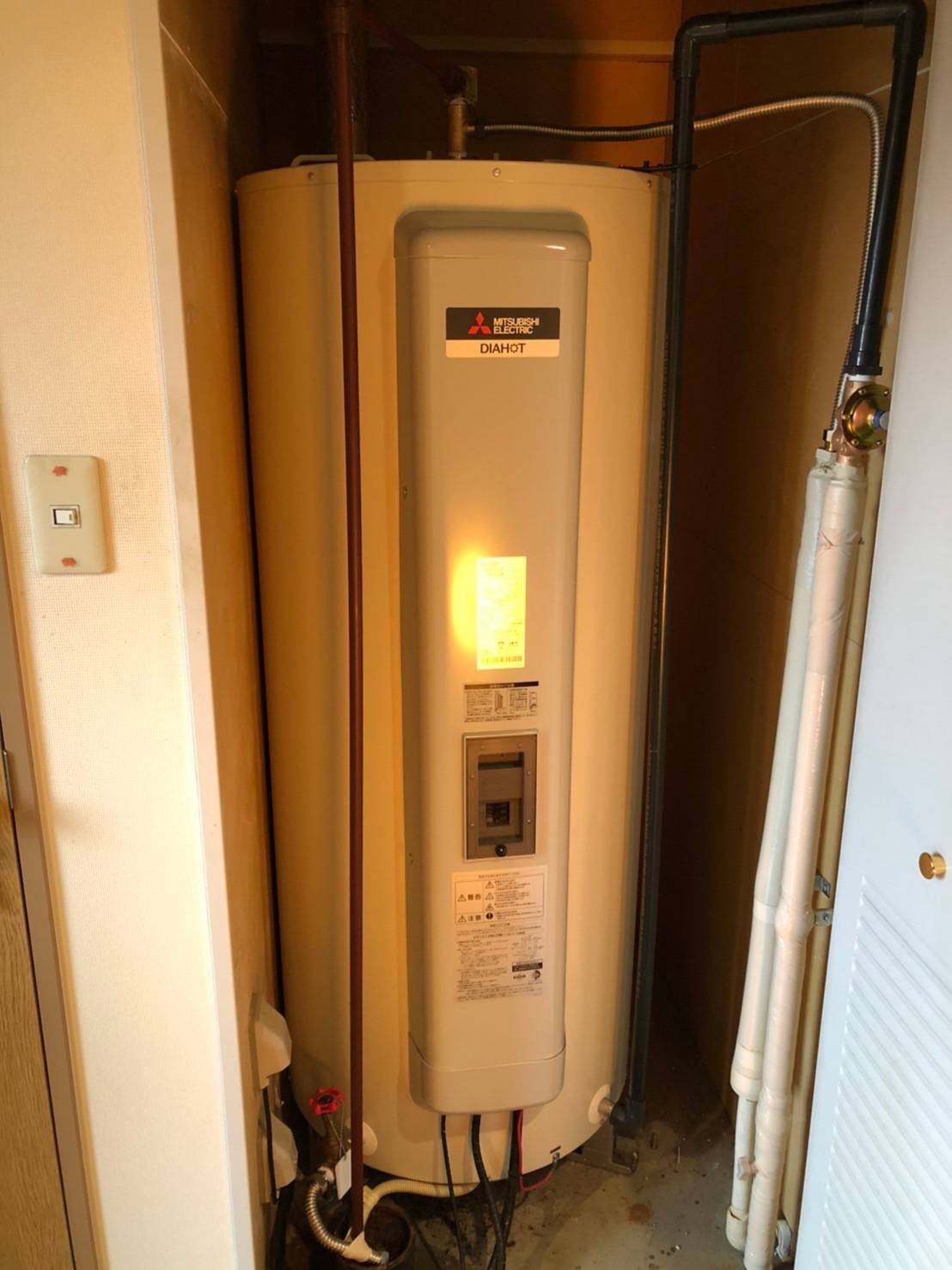 施工後 | 藤沢市周辺エリアのガス給湯器・電気温水器・エコキュート交換｜ 株式会社内藤商事