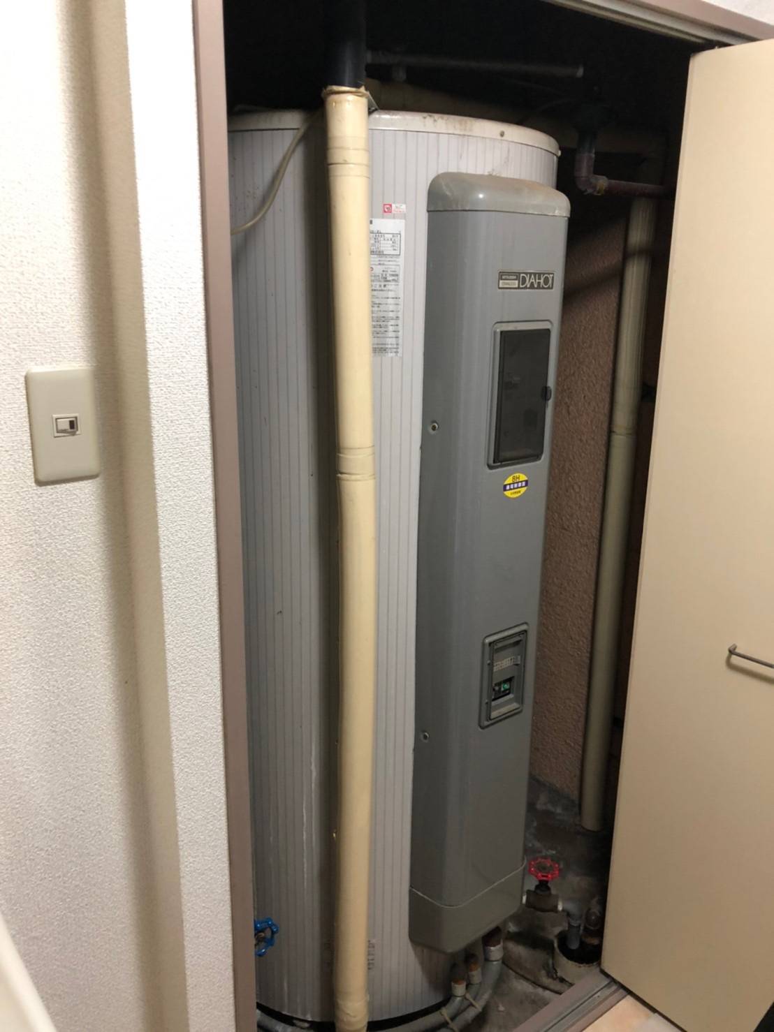 施工前 | 藤沢市周辺エリアのガス給湯器・電気温水器・エコキュート交換｜ 株式会社内藤商事