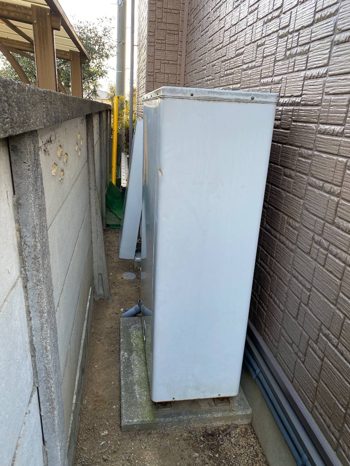 施工前 | 藤沢市周辺エリアのガス給湯器・電気温水器・エコキュート交換｜ 株式会社内藤商事