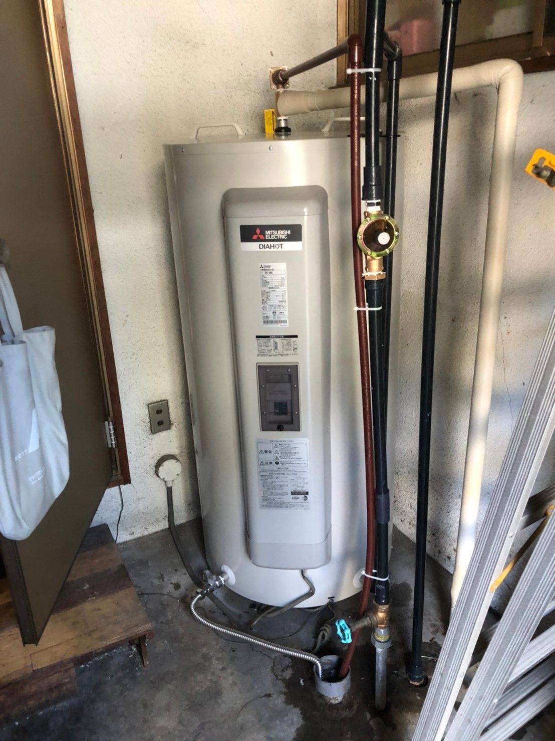 施工後 | 藤沢市周辺エリアのガス給湯器・電気温水器・エコキュート交換｜ 株式会社内藤商事