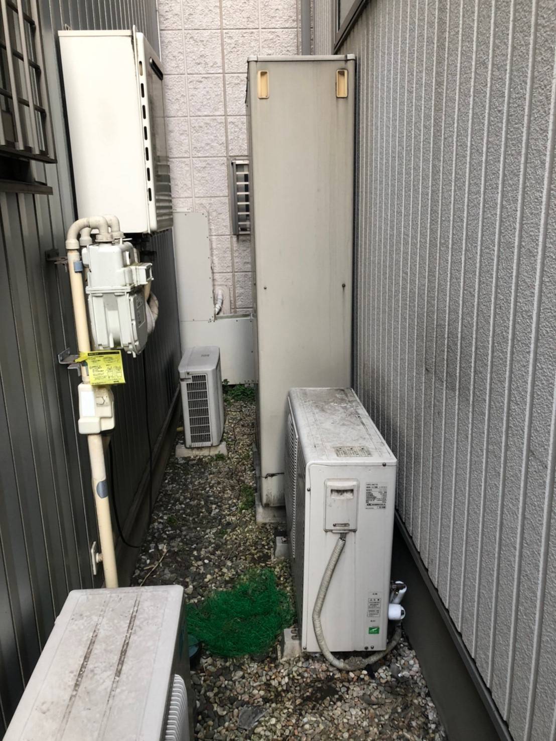 施工前 | 藤沢市周辺エリアのガス給湯器・電気温水器・エコキュート交換｜ 株式会社内藤商事