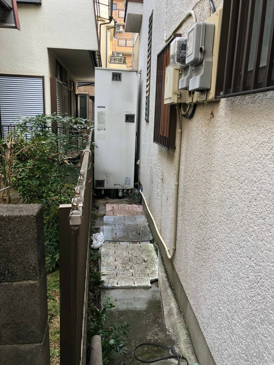 施工前 | 藤沢市周辺エリアのガス給湯器・電気温水器・エコキュート交換｜ 株式会社内藤商事