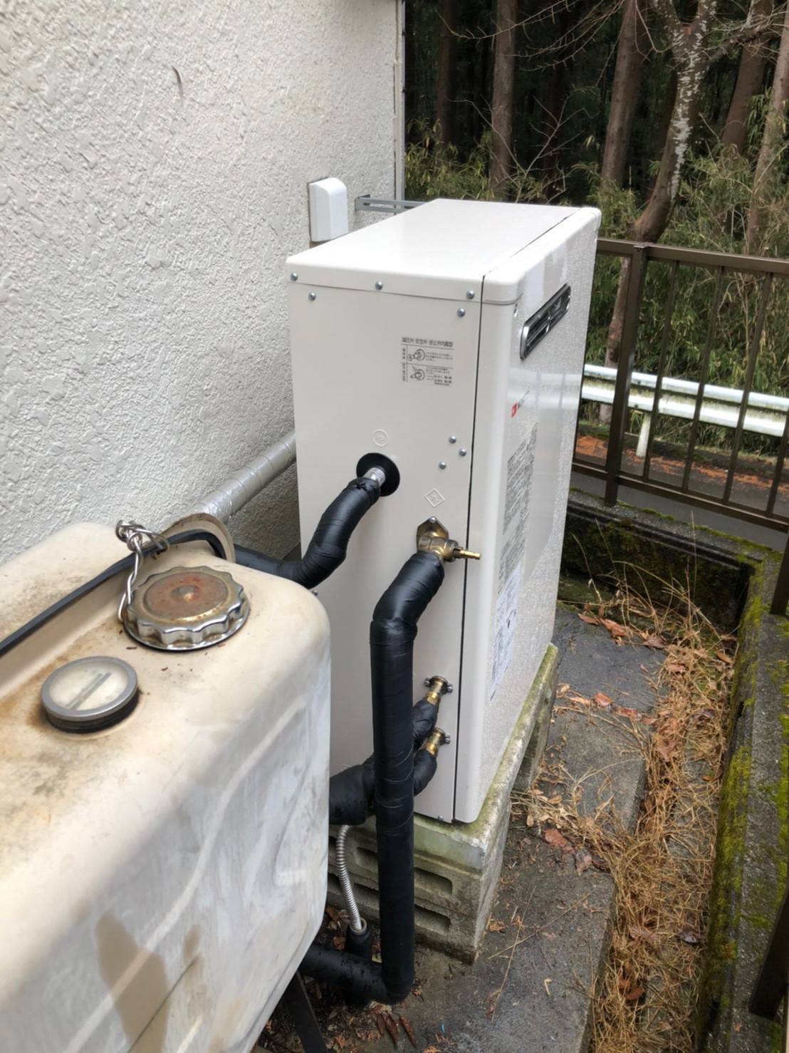 施工後 | 藤沢市周辺エリアのガス給湯器・電気温水器・エコキュート交換｜ 株式会社内藤商事