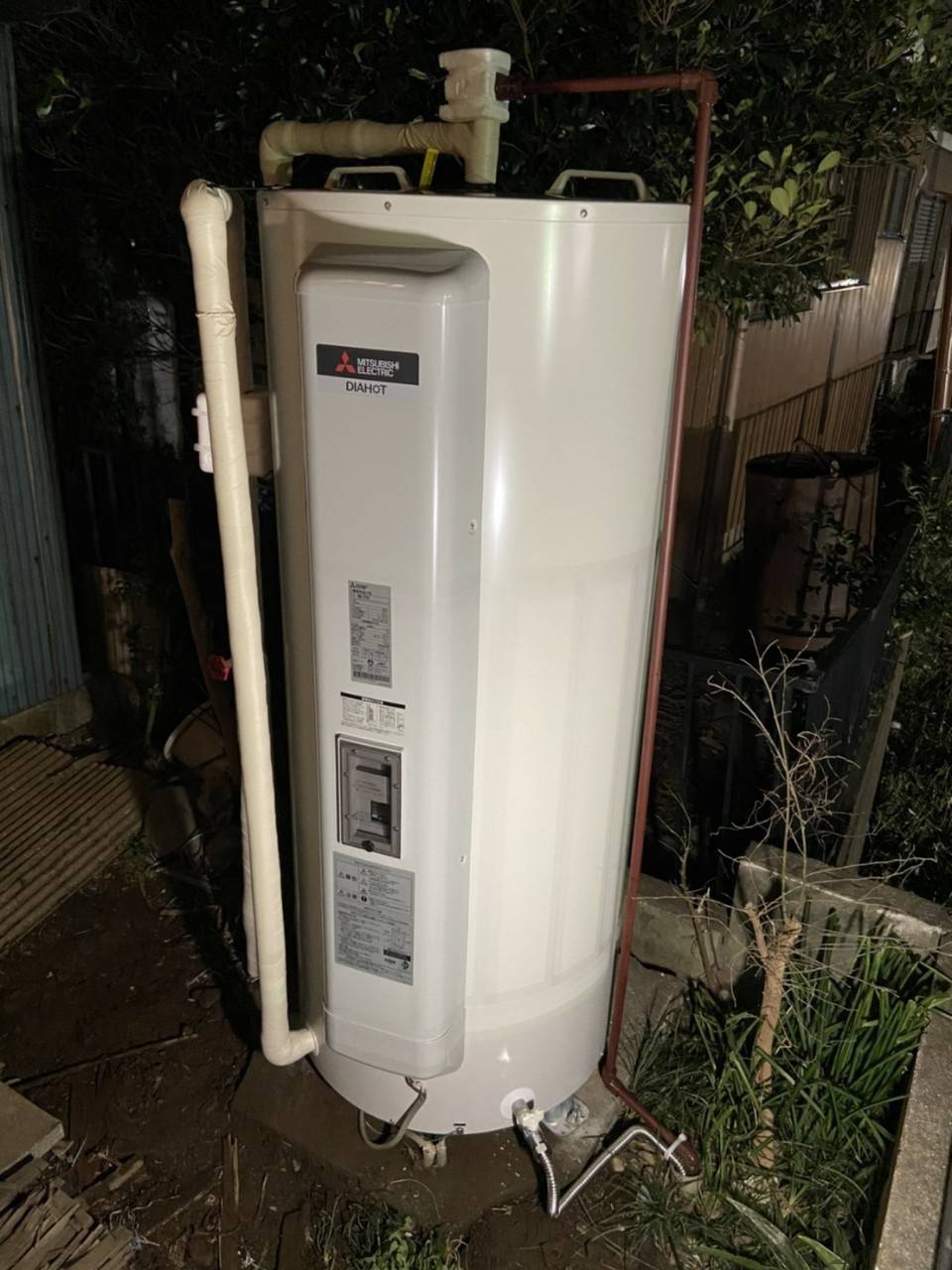 施工後 | 藤沢市周辺エリアのガス給湯器・電気温水器・エコキュート交換｜ 株式会社内藤商事