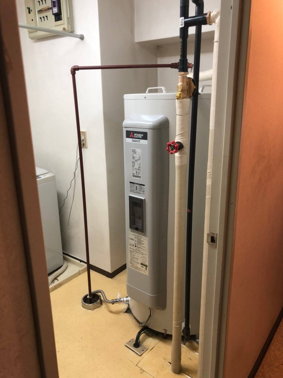 施工後 | 藤沢市周辺エリアのガス給湯器・電気温水器・エコキュート交換｜ 株式会社内藤商事