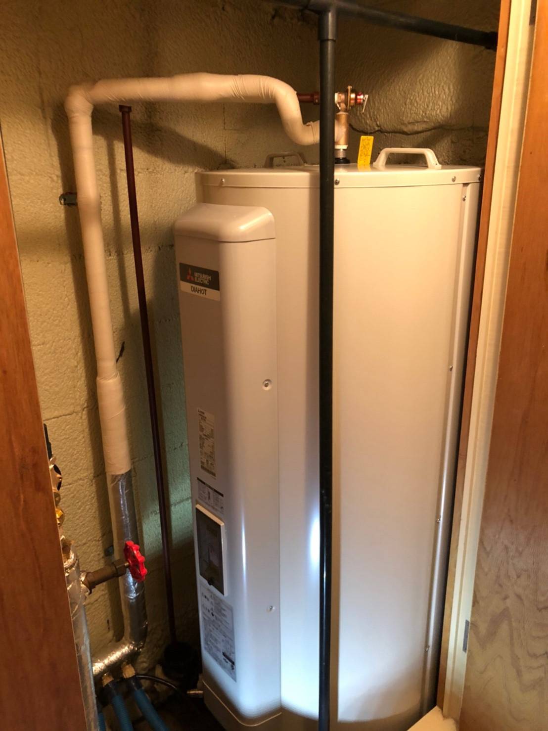 施工後 | 藤沢市周辺エリアのガス給湯器・電気温水器・エコキュート交換｜ 株式会社内藤商事