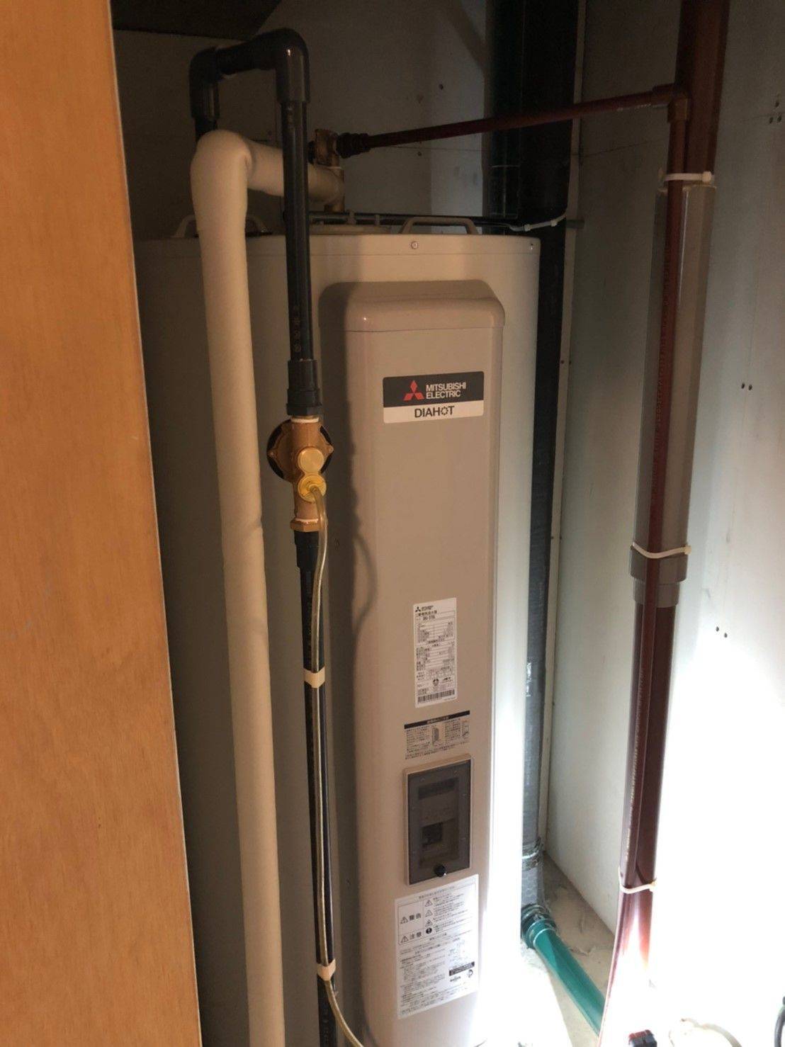 施工後 | 藤沢市周辺エリアのガス給湯器・電気温水器・エコキュート交換｜ 株式会社内藤商事