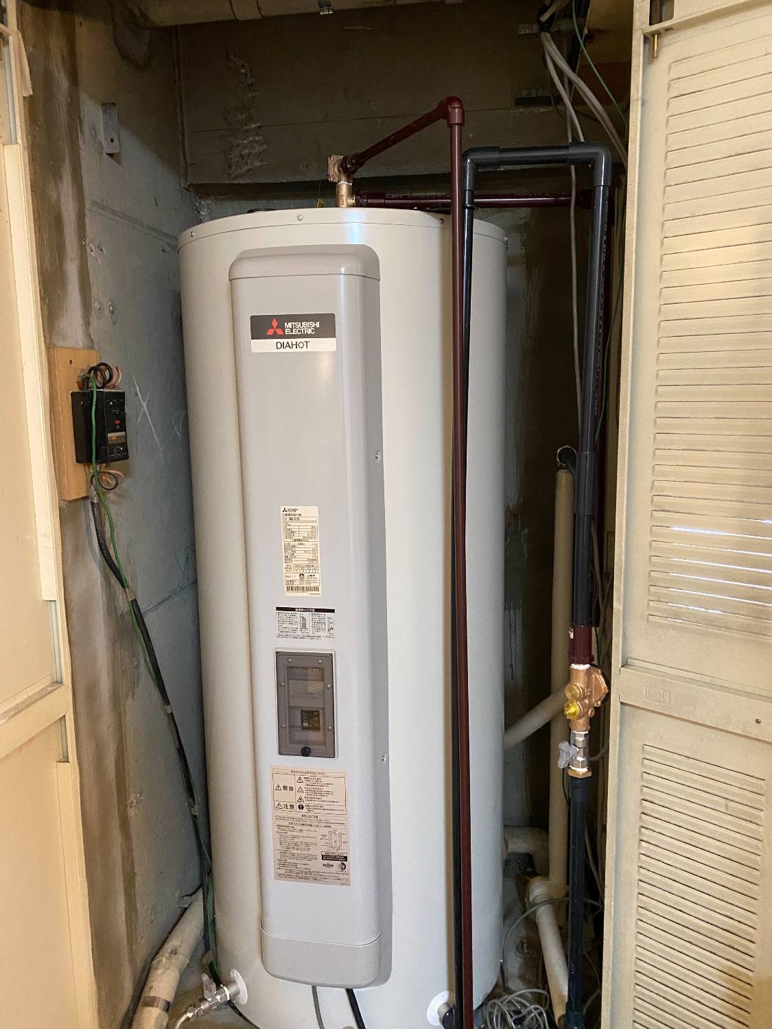 施工後 | 藤沢市周辺エリアのガス給湯器・電気温水器・エコキュート交換｜ 株式会社内藤商事