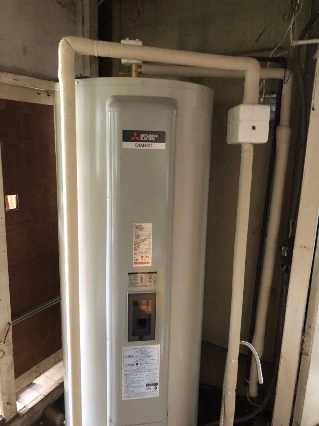 施工後 | 藤沢市周辺エリアのガス給湯器・電気温水器・エコキュート交換｜ 株式会社内藤商事