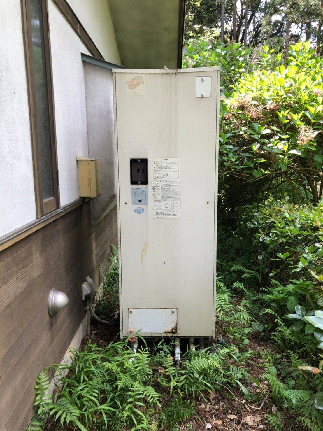 施工前 | 藤沢市周辺エリアのガス給湯器・電気温水器・エコキュート交換｜ 株式会社内藤商事