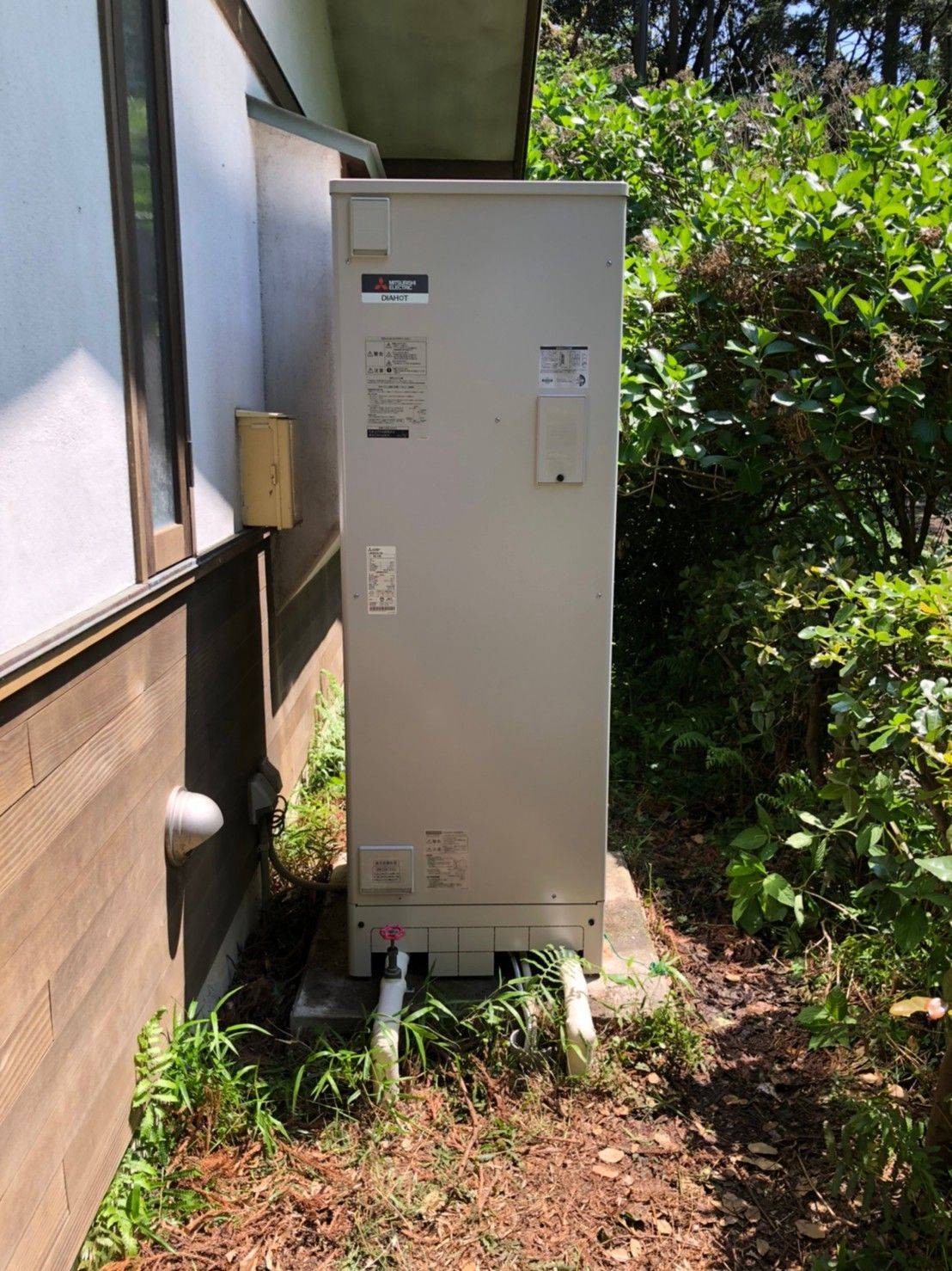 施工後 | 藤沢市周辺エリアのガス給湯器・電気温水器・エコキュート交換｜ 株式会社内藤商事