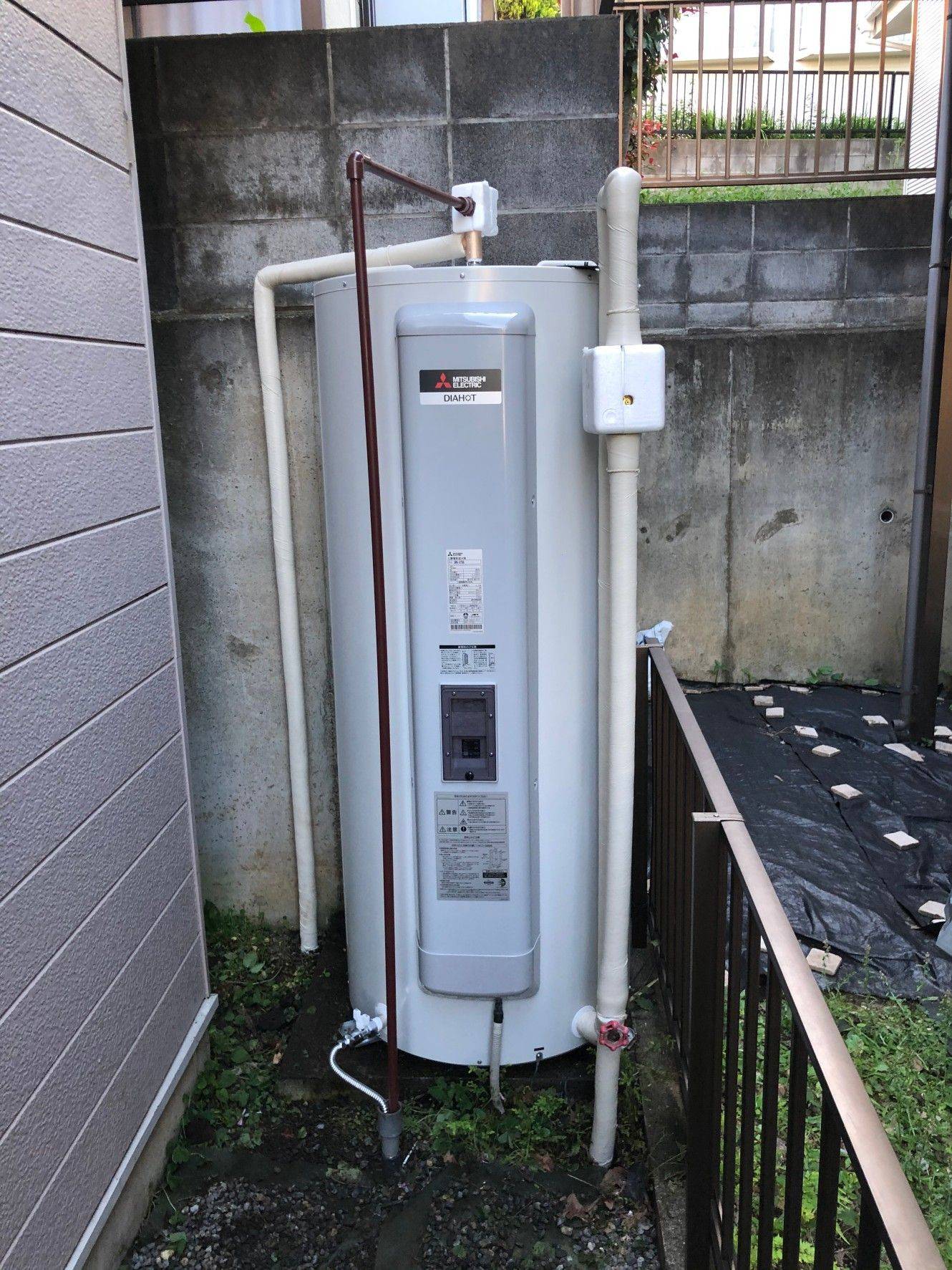 施工後 | 藤沢市周辺エリアのガス給湯器・電気温水器・エコキュート交換｜ 株式会社内藤商事