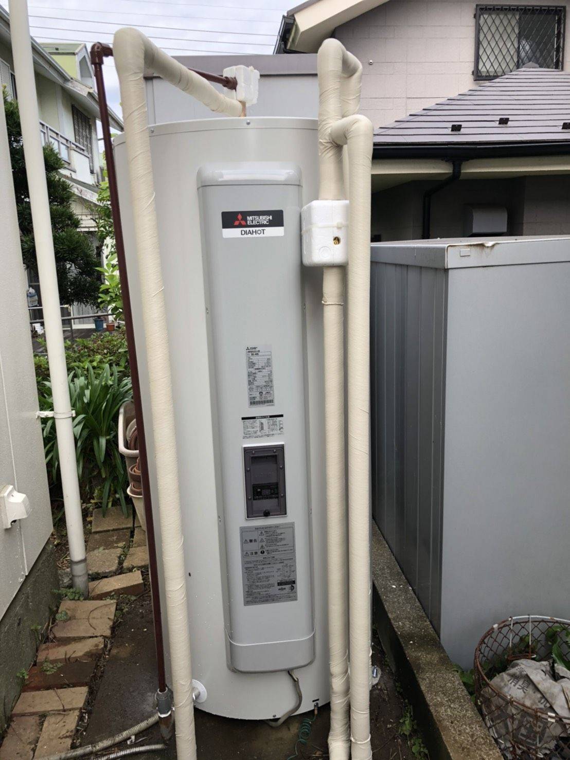 施工後 | 藤沢市周辺エリアのガス給湯器・電気温水器・エコキュート交換｜ 株式会社内藤商事