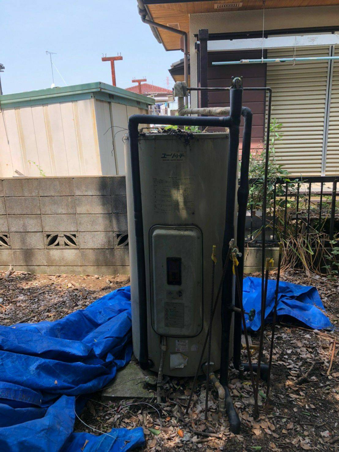 施工前 | 藤沢市周辺エリアのガス給湯器・電気温水器・エコキュート交換｜ 株式会社内藤商事