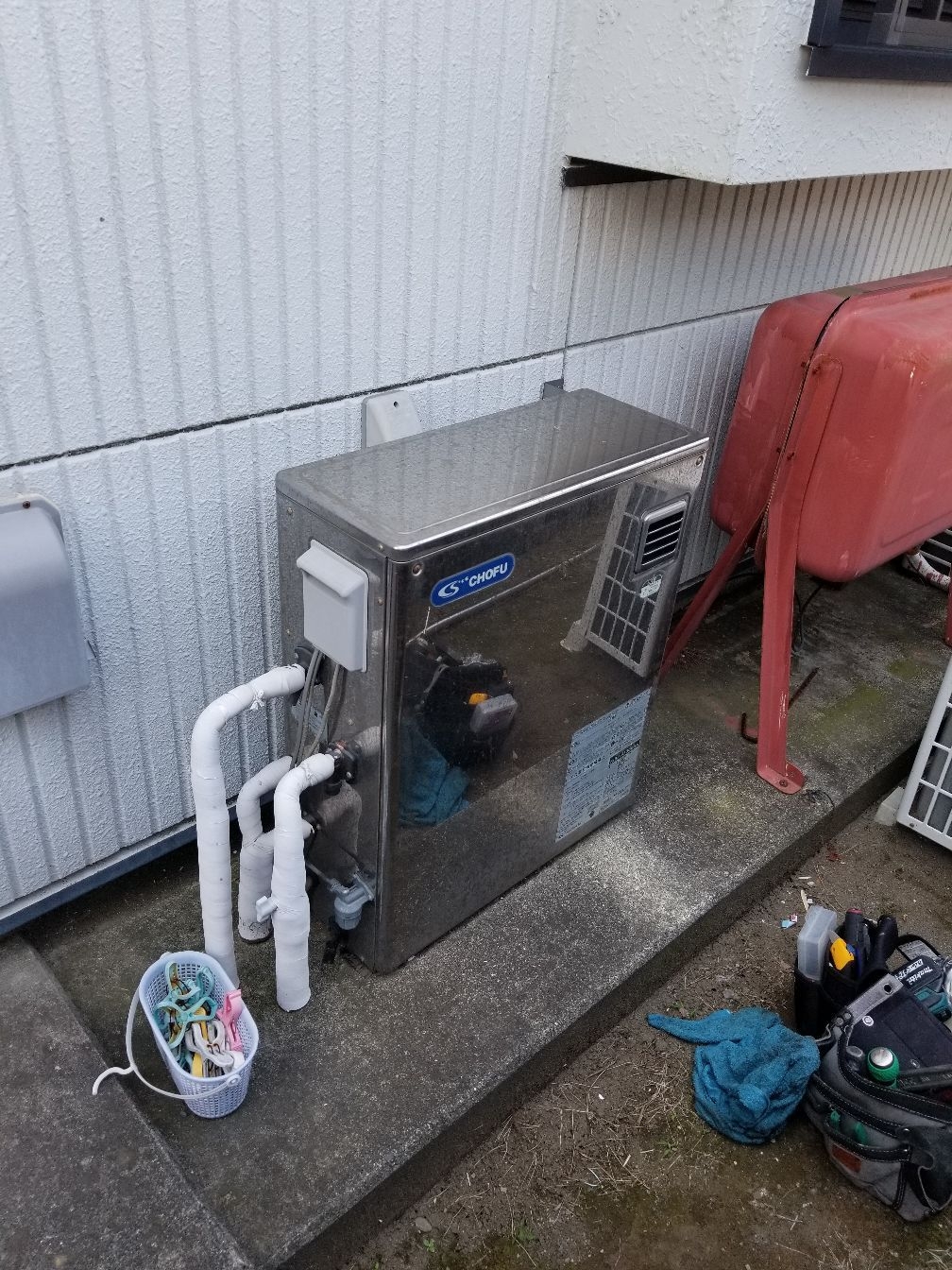 施工前 | 藤沢市周辺エリアのガス給湯器・電気温水器・エコキュート交換｜ 株式会社内藤商事