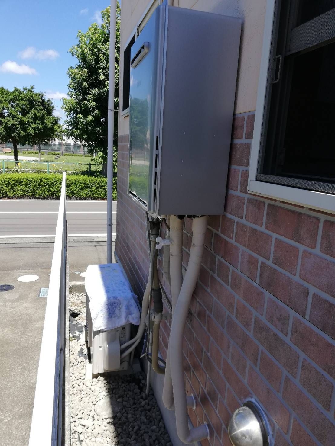 施工後 | 藤沢市周辺エリアのガス給湯器・電気温水器・エコキュート交換｜ 株式会社内藤商事