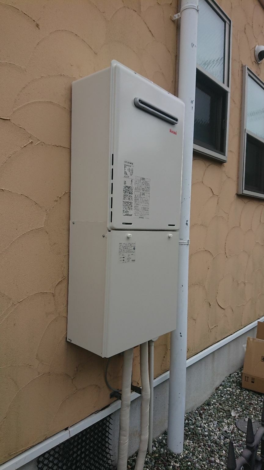 施工後 | 藤沢市周辺エリアのガス給湯器・電気温水器・エコキュート交換｜ 株式会社内藤商事