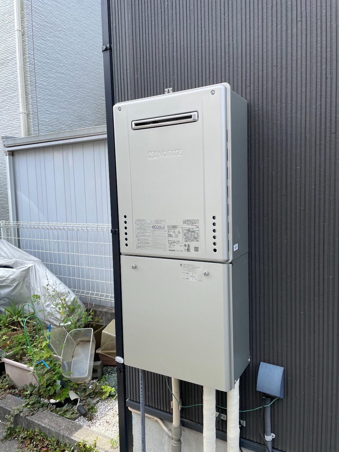 施工後 | 藤沢市周辺エリアのガス給湯器・電気温水器・エコキュート交換｜ 株式会社内藤商事