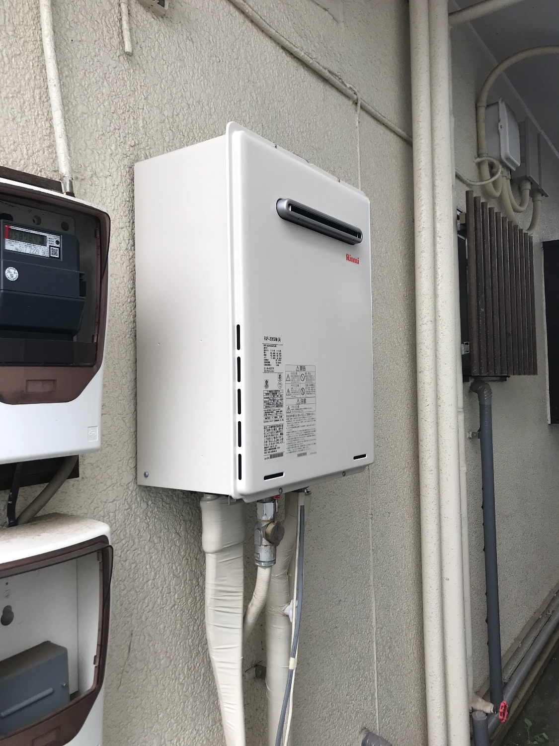 施工後 | 藤沢市周辺エリアのガス給湯器・電気温水器・エコキュート交換｜ 株式会社内藤商事