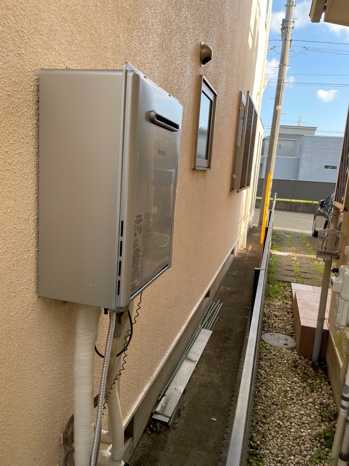 施工後 | 藤沢市周辺エリアのガス給湯器・電気温水器・エコキュート交換｜ 株式会社内藤商事