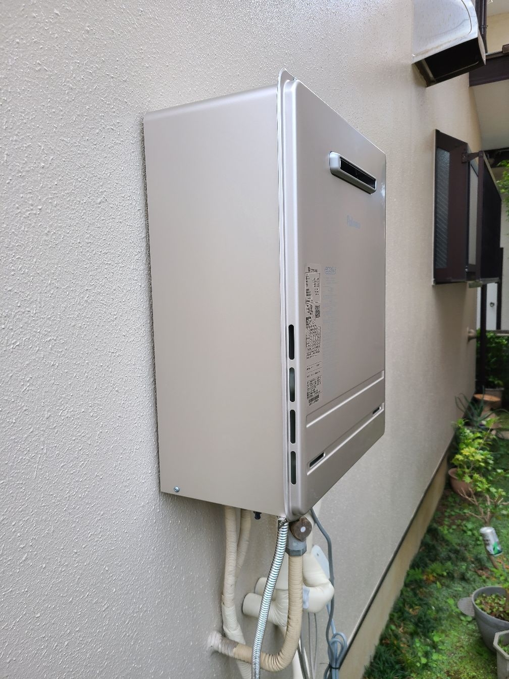 施工後 | 藤沢市周辺エリアのガス給湯器・電気温水器・エコキュート交換｜ 株式会社内藤商事