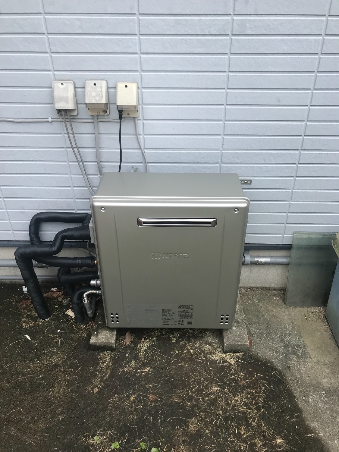 施工後 | 藤沢市周辺エリアのガス給湯器・電気温水器・エコキュート交換｜ 株式会社内藤商事