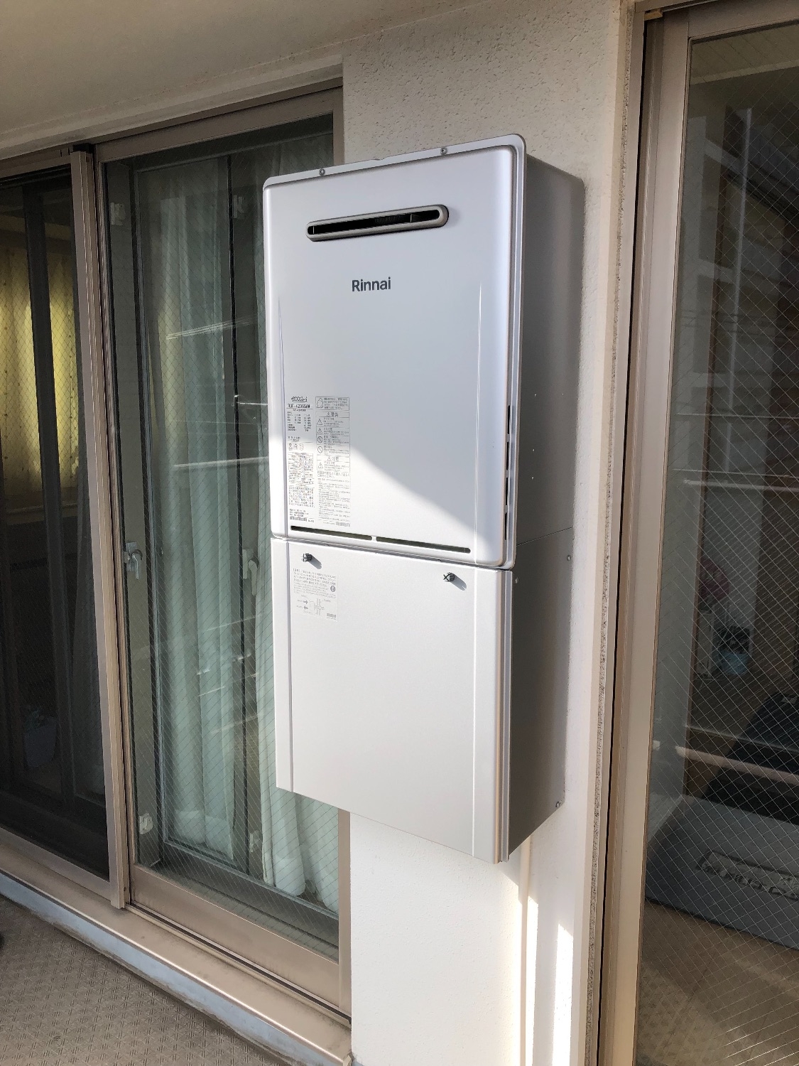 施工後 | 藤沢市周辺エリアのガス給湯器・電気温水器・エコキュート交換｜ 株式会社内藤商事