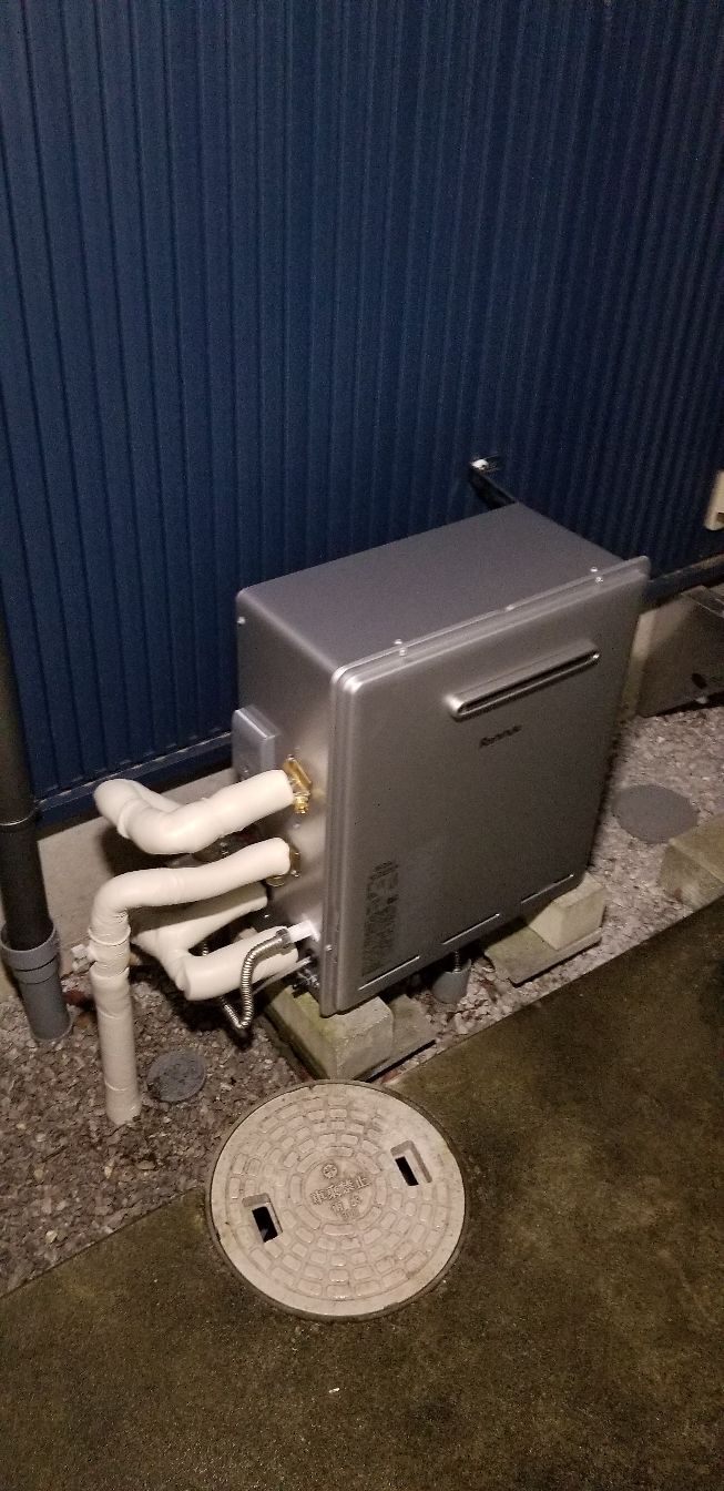 施工後 | 藤沢市周辺エリアのガス給湯器・電気温水器・エコキュート交換｜ 株式会社内藤商事