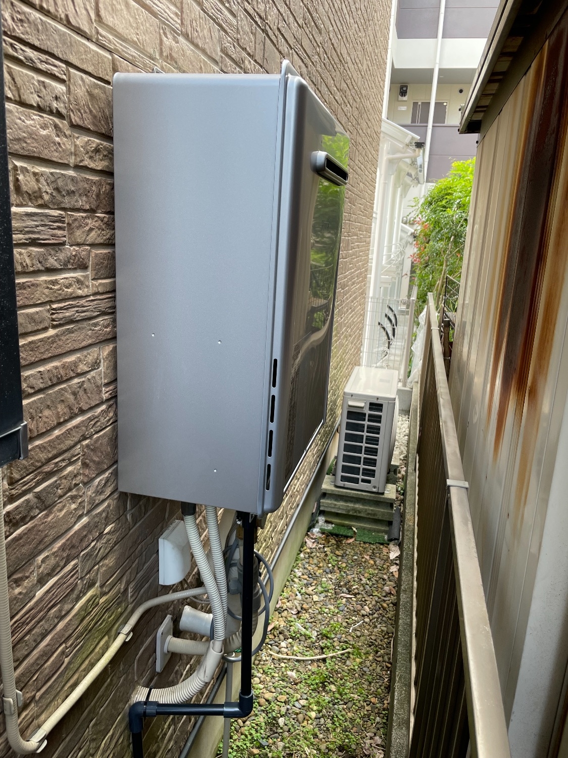 施工後 | 藤沢市周辺エリアのガス給湯器・電気温水器・エコキュート交換｜ 株式会社内藤商事