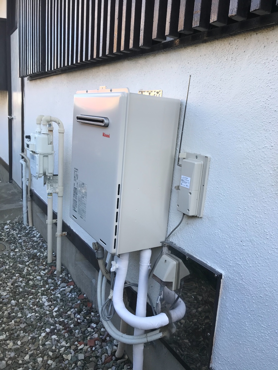 施工後 | 藤沢市周辺エリアのガス給湯器・電気温水器・エコキュート交換｜ 株式会社内藤商事