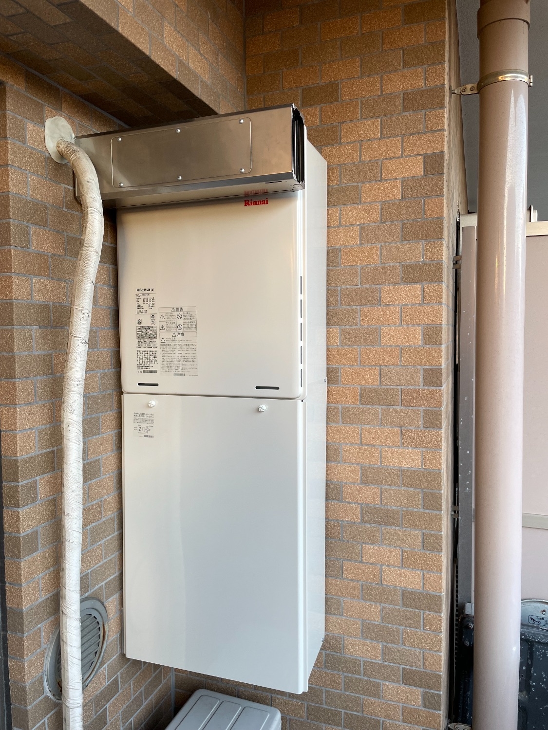 施工後 | 藤沢市周辺エリアのガス給湯器・電気温水器・エコキュート交換｜ 株式会社内藤商事