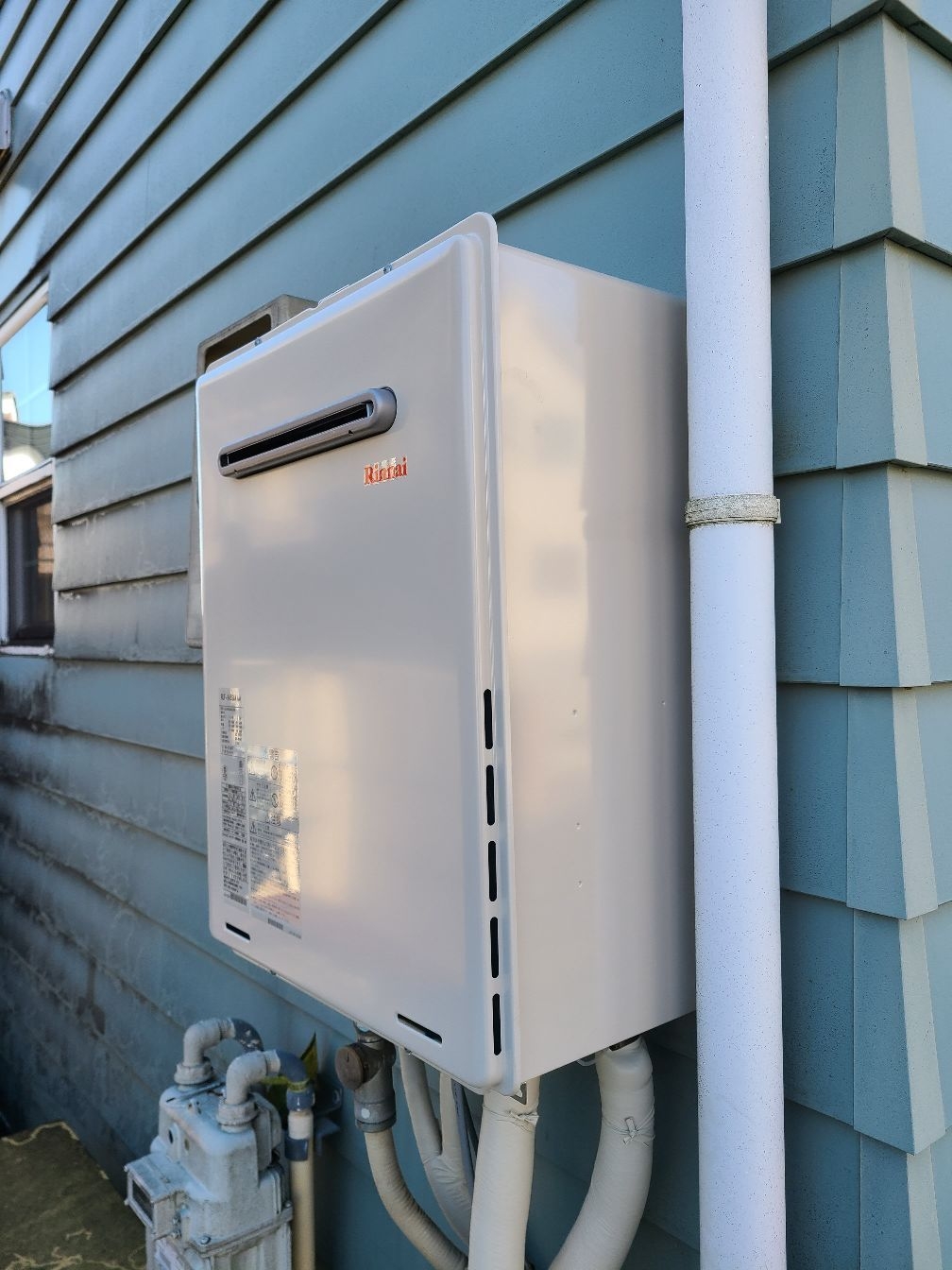 施工後 | 藤沢市周辺エリアのガス給湯器・電気温水器・エコキュート交換｜ 株式会社内藤商事