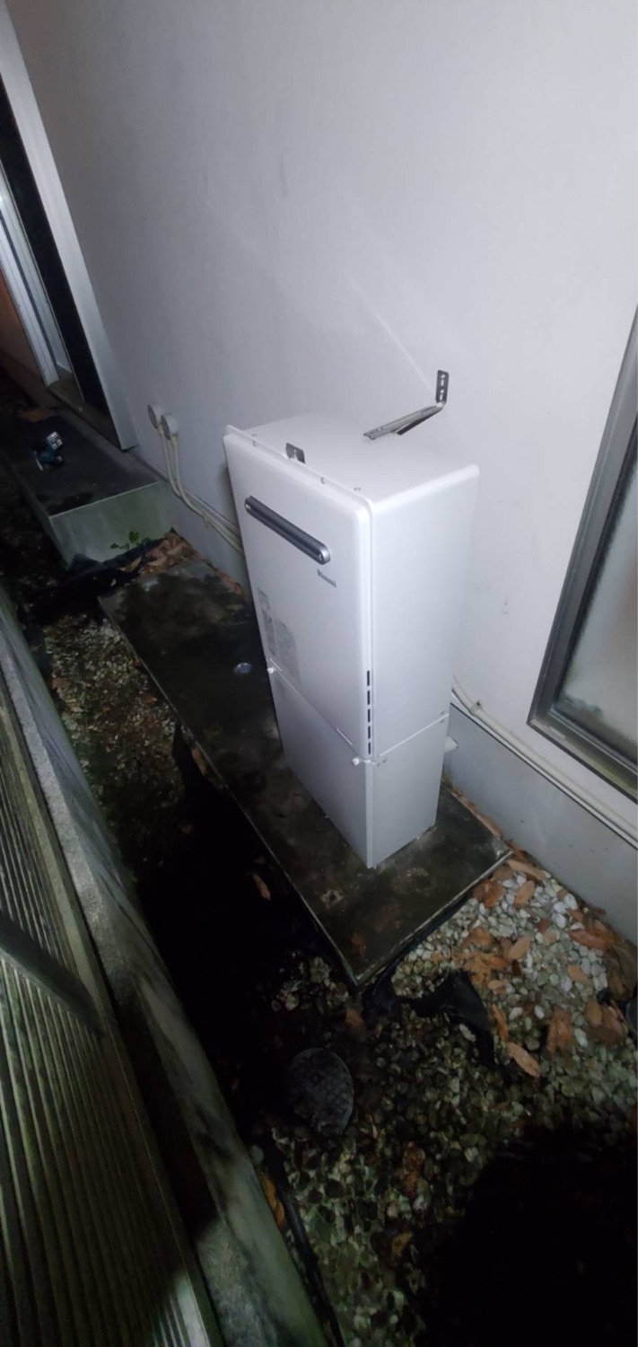 施工後 | 藤沢市周辺エリアのガス給湯器・電気温水器・エコキュート交換｜ 株式会社内藤商事