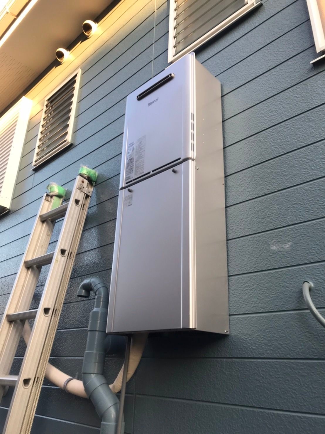 施工後 | 藤沢市周辺エリアのガス給湯器・電気温水器・エコキュート交換｜ 株式会社内藤商事