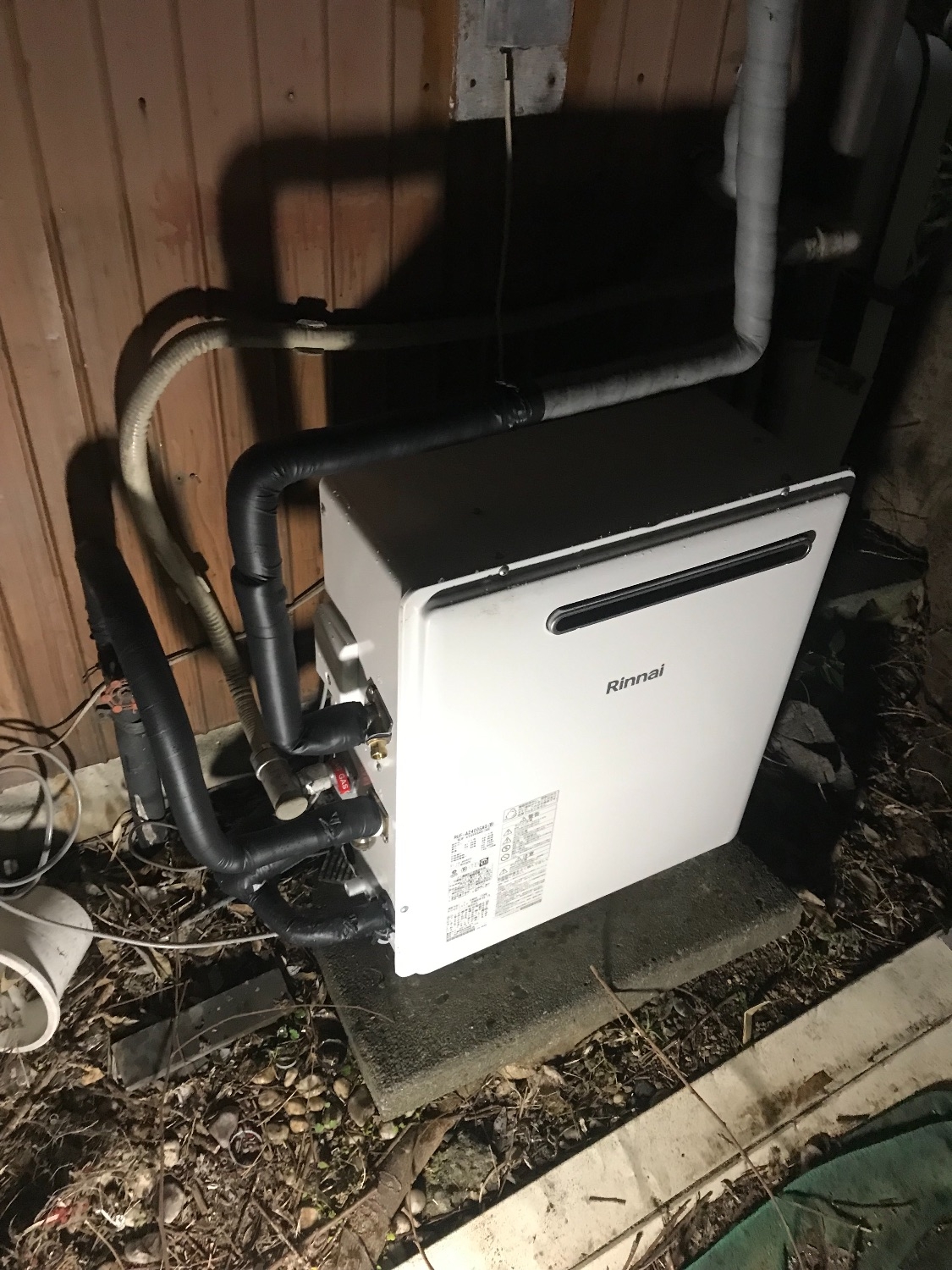 施工後 | 藤沢市周辺エリアのガス給湯器・電気温水器・エコキュート交換｜ 株式会社内藤商事