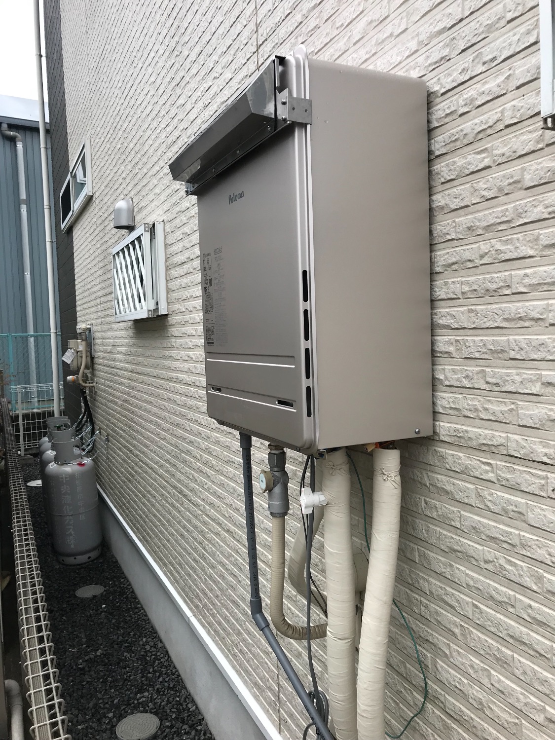 施工後 | 藤沢市周辺エリアのガス給湯器・電気温水器・エコキュート交換｜ 株式会社内藤商事