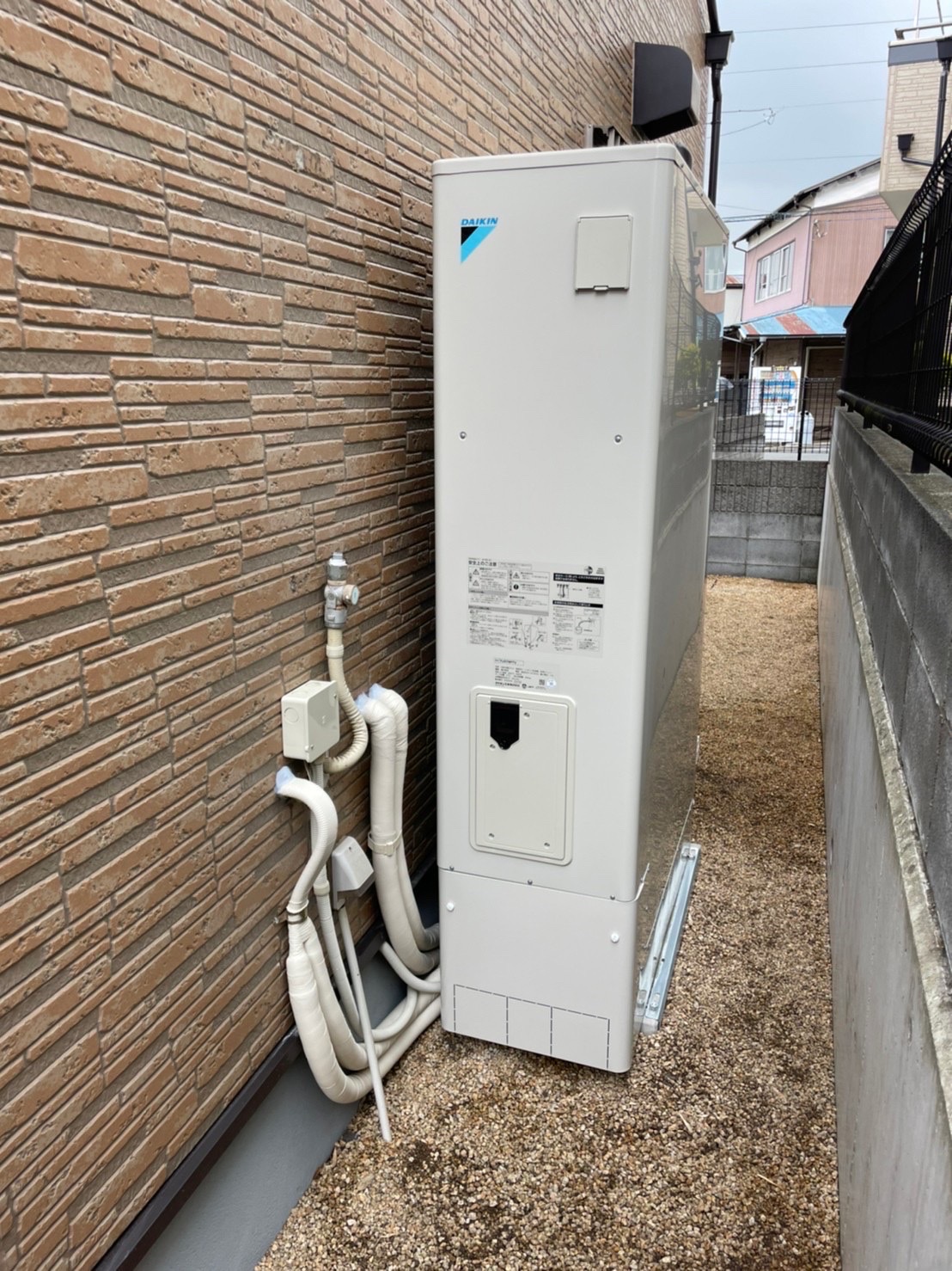 施工後 | 藤沢市周辺エリアのガス給湯器・電気温水器・エコキュート交換｜ 株式会社内藤商事