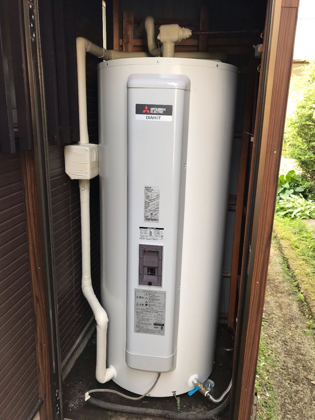 施工後 | 藤沢市周辺エリアのガス給湯器・電気温水器・エコキュート交換｜ 株式会社内藤商事