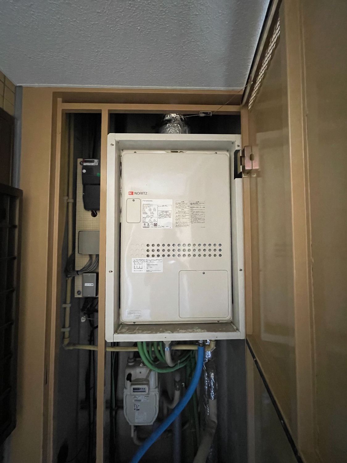 施工後 | 藤沢市周辺エリアのガス給湯器・電気温水器・エコキュート交換｜ 株式会社内藤商事