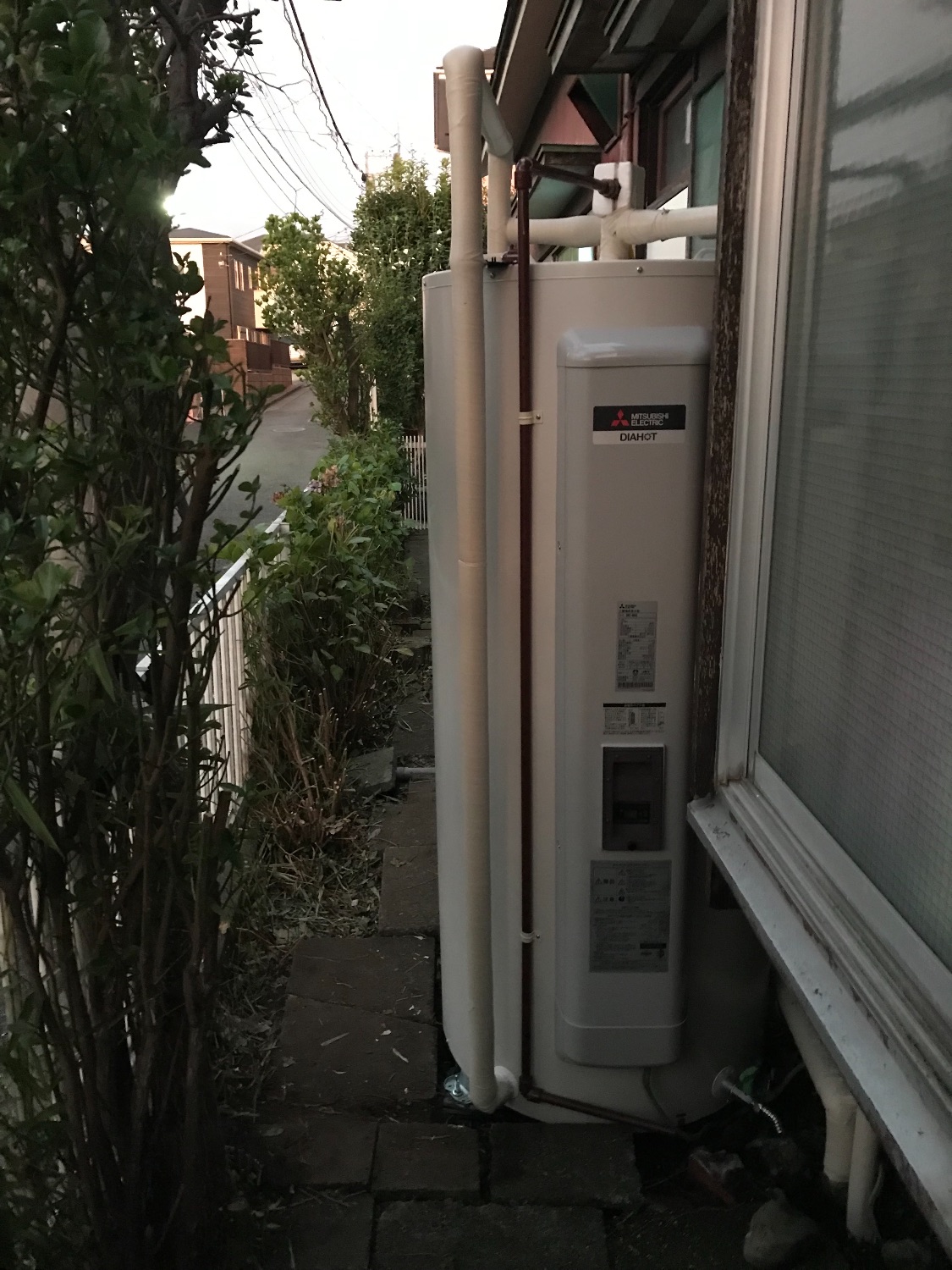 施工後 | 藤沢市周辺エリアのガス給湯器・電気温水器・エコキュート交換｜ 株式会社内藤商事