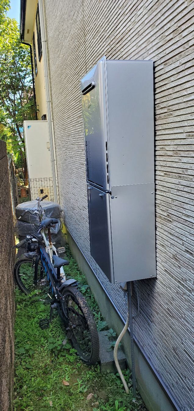 施工後 | 藤沢市周辺エリアのガス給湯器・電気温水器・エコキュート交換｜ 株式会社内藤商事