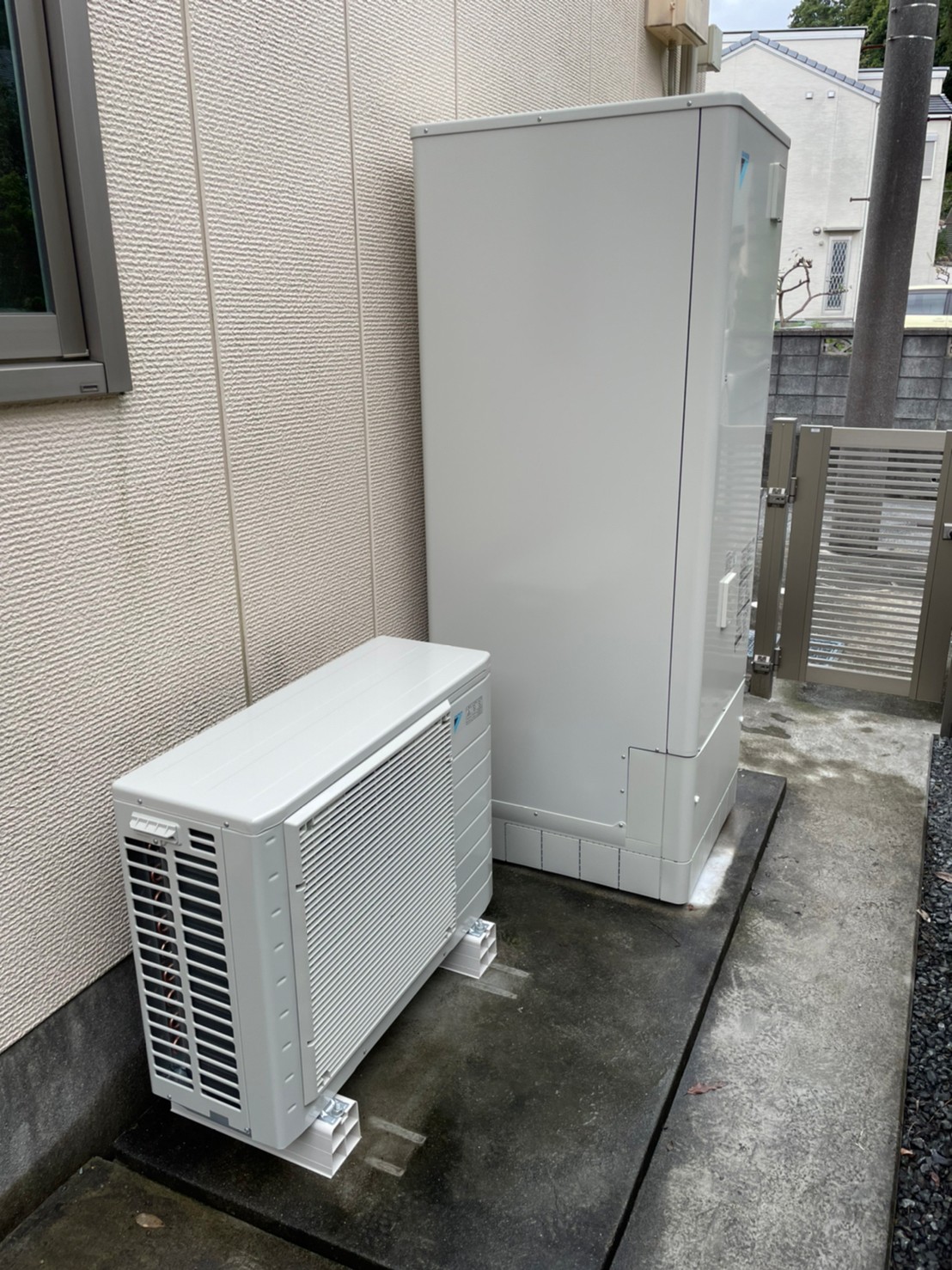 施工後 | 藤沢市周辺エリアのガス給湯器・電気温水器・エコキュート交換｜ 株式会社内藤商事